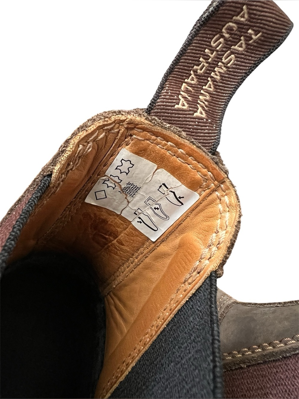 Blundstone Ankle Boots Women’s Classics #585 Sz AU 3/ US 6 Rustic Brown Leather - Picture 9 of 16